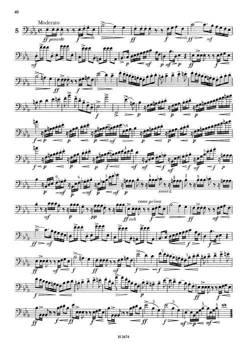 Etüden für Posaune 騎熊士版 | 小雅音樂 Hsiaoya Music