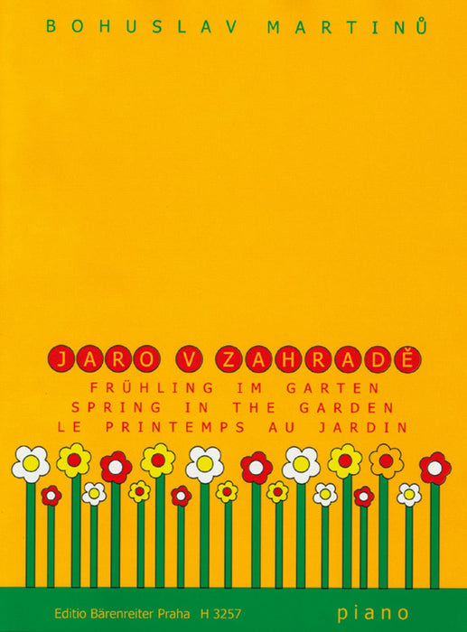 Frühling im Garten -vier Klavierkompositionen für Kinder- Four piano compositions for children 馬悌努 鋼琴 騎熊士版 | 小雅音樂 Hsiaoya Music