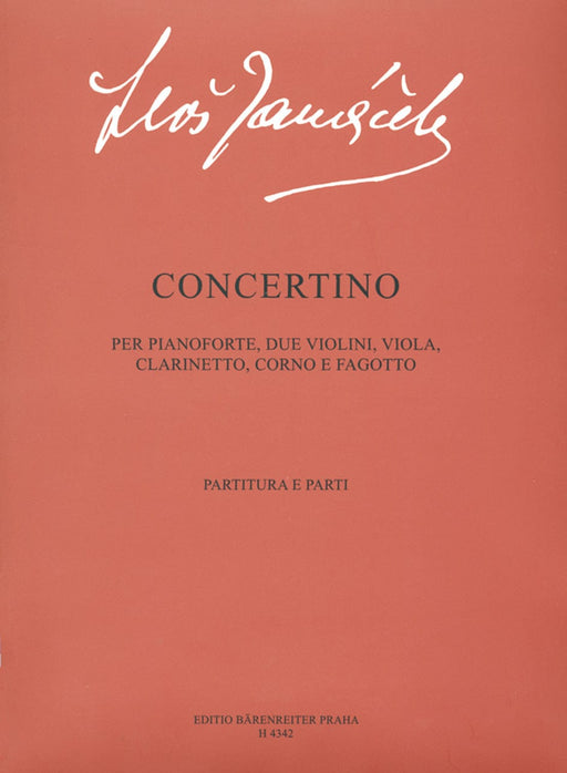 Concertino -für Klavier und chamberorchestra- 音樂會 騎熊士版 | 小雅音樂 Hsiaoya Music