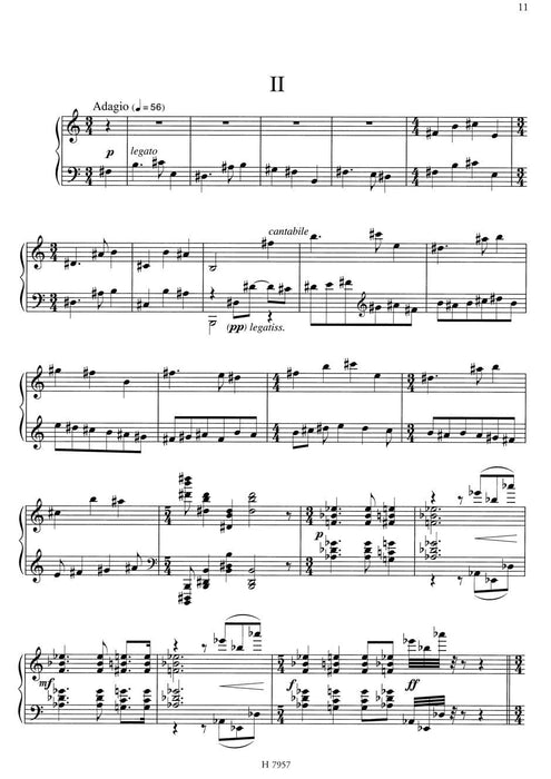 Sonata III für Klavier 奏鳴曲 騎熊士版 | 小雅音樂 Hsiaoya Music