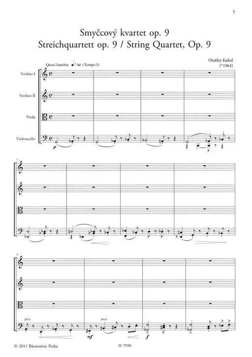 String Quartet 弦樂四重奏 騎熊士版 | 小雅音樂 Hsiaoya Music