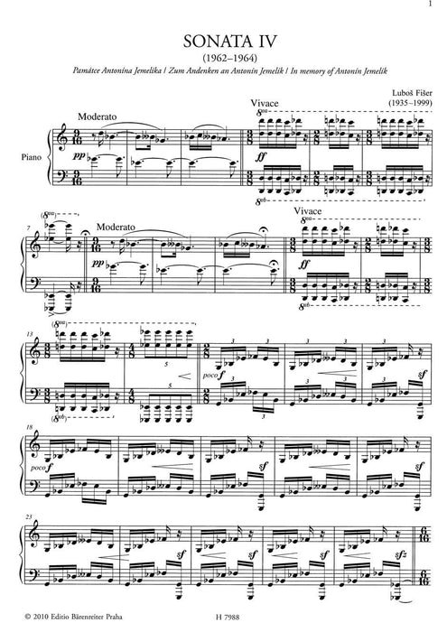 Sonata IV für Klavier 奏鳴曲 騎熊士版 | 小雅音樂 Hsiaoya Music