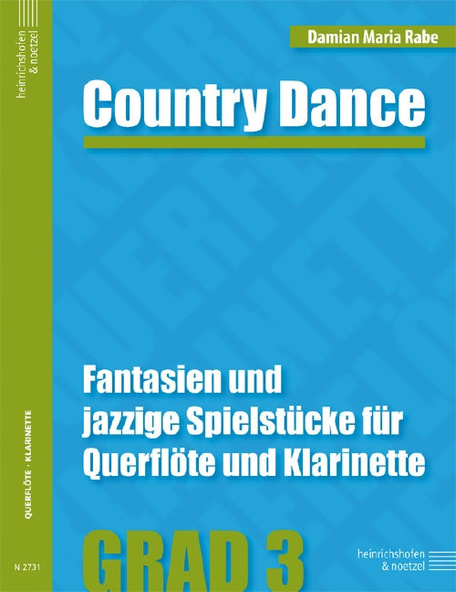 Country Dance Fantasien und jazzige Spielstücke für Querflöte und Klarinette 木管二重奏 鄉村舞曲爵士 | 小雅音樂 Hsiaoya Music
