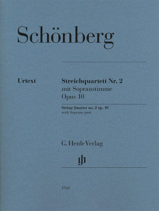 String Quartet No. 2, Op. 10 String Quartet Parts with Soprano Part 荀貝格 弦樂四重奏 | 小雅音樂 Hsiaoya Music