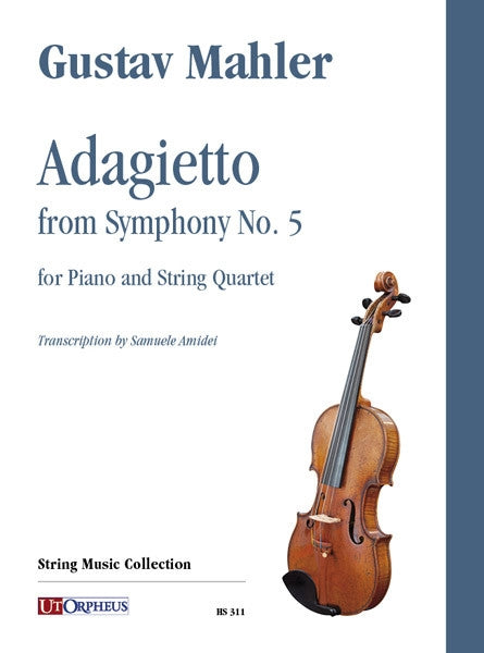 Adagietto from Symphony No.5 馬勒˙古斯塔夫 鋼琴五重奏 交響曲 | 小雅音樂 Hsiaoya Music