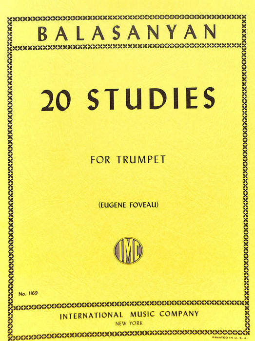 20 Studies 練習曲 小號獨奏 國際版 | 小雅音樂 Hsiaoya Music