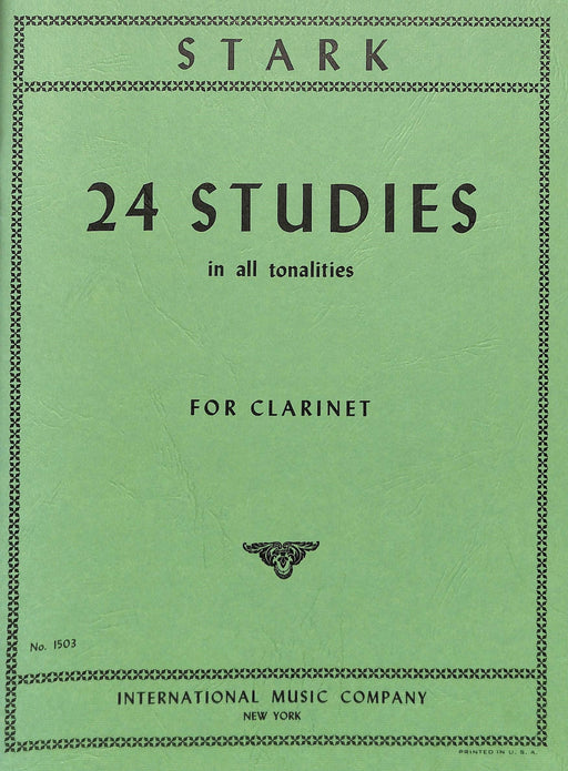 24 Studies in All Tonalities 練習曲 豎笛獨奏 國際版 | 小雅音樂 Hsiaoya Music
