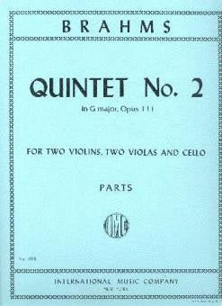 String Quintet No.2 G Major Op.111 布拉姆斯 弦樂五重奏大調 國際版 | 小雅音樂 Hsiaoya Music