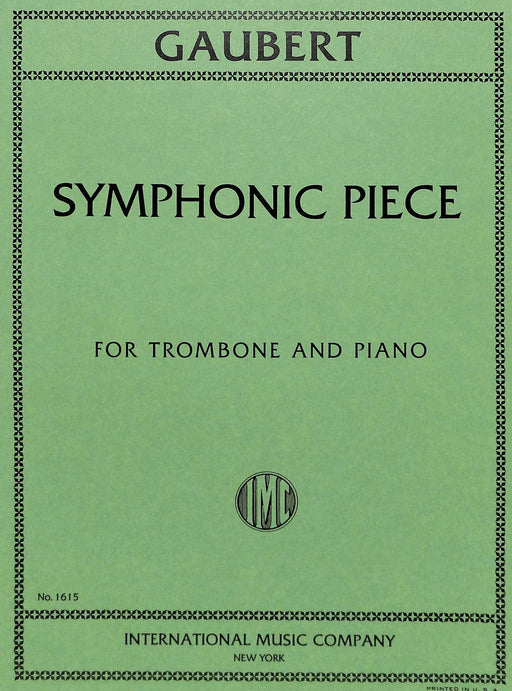 Symphonic Piece 小品 長號 (含鋼琴伴奏) 國際版 | 小雅音樂 Hsiaoya Music