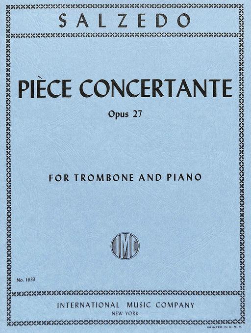 Piece Concertante, Opus 27 小品作品 長號 (含鋼琴伴奏) 國際版 | 小雅音樂 Hsiaoya Music