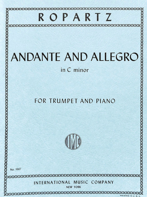 Andante and Allegro (Trumpet in C) 行板 小號 小號 (含鋼琴伴奏) 國際版 | 小雅音樂 Hsiaoya Music