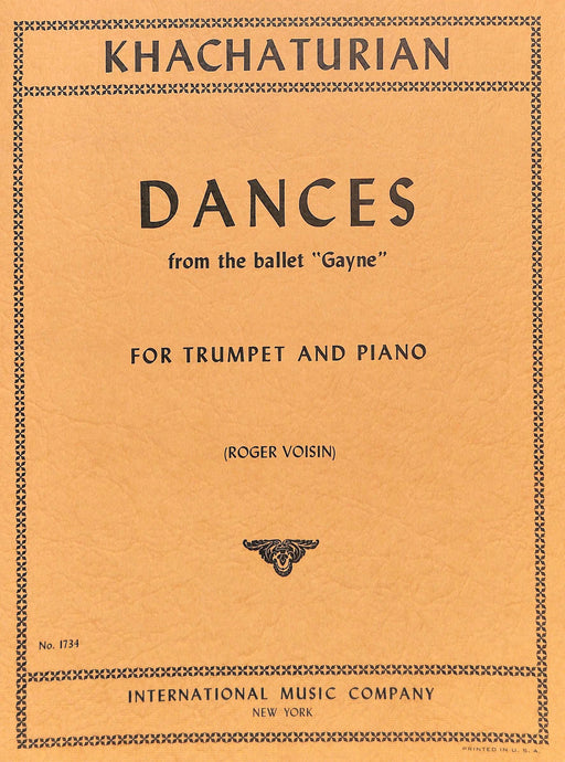 Four Dances (from the ballet Gayane) 舞曲 芭蕾加雅涅 小號 (含鋼琴伴奏) 國際版 | 小雅音樂 Hsiaoya Music