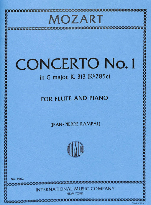 Concerto No. 1 in G Major, K. 313 (K6. 285c) 莫札特 協奏曲 大調 長笛 (含鋼琴伴奏) 國際版 | 小雅音樂 Hsiaoya Music