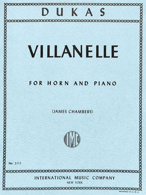 Villanelle 法國號 (含鋼琴伴奏) 國際版 | 小雅音樂 Hsiaoya Music