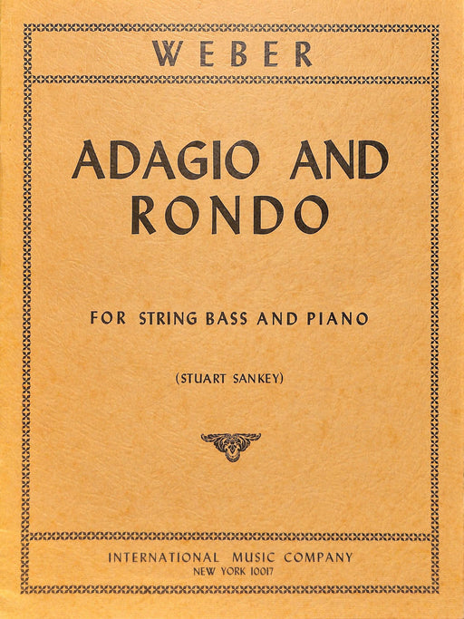 Adagio and Rondo (solo tuning) 韋伯卡爾 慢板迴旋曲 低音大提琴 (含鋼琴伴奏) 國際版 | 小雅音樂 Hsiaoya Music