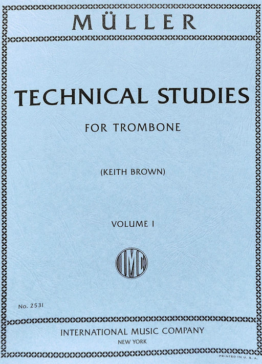 Technical Studies: Volume I 練習曲 長號獨奏 國際版 | 小雅音樂 Hsiaoya Music