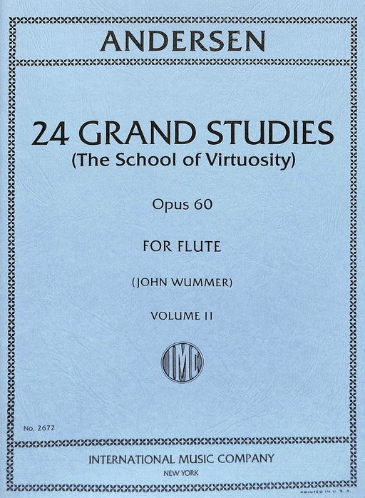 24 Grand Studies, Op. 60: Volume II 練習曲 長笛獨奏 國際版 | 小雅音樂 Hsiaoya Music
