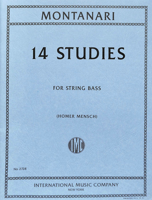 14 Studies 練習曲 低音大提琴獨奏 國際版 | 小雅音樂 Hsiaoya Music