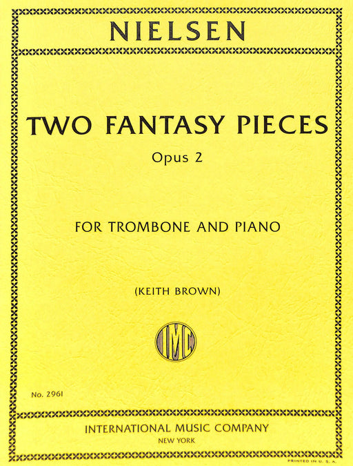 Two Fantasy Pieces, Opus 2 幻想曲小品作品 長號 (含鋼琴伴奏) 國際版 | 小雅音樂 Hsiaoya Music