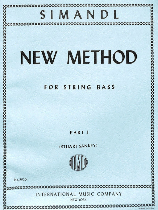 New Method. Part I 低音大提琴獨奏 國際版 | 小雅音樂 Hsiaoya Music