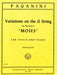 Variations on the G string (on a Theme from Moses by Rossini 變奏曲 弦樂 主題 小提琴 (含鋼琴伴奏) 國際版 | 小雅音樂 Hsiaoya Music