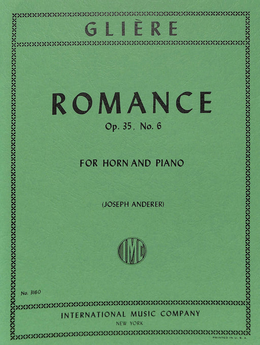 Romance, Op. 35 No. 6 浪漫曲 法國號 (含鋼琴伴奏) 國際版 | 小雅音樂 Hsiaoya Music