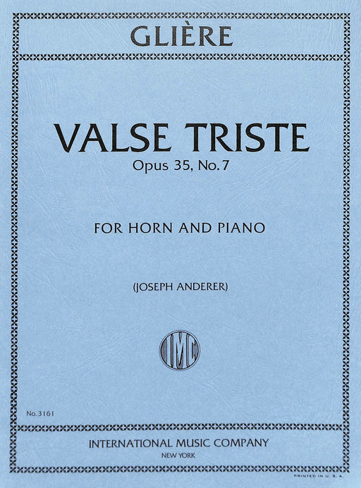 Valse Triste, Op. 35 No. 7 悲傷圓舞曲 法國號 (含鋼琴伴奏) 國際版 | 小雅音樂 Hsiaoya Music