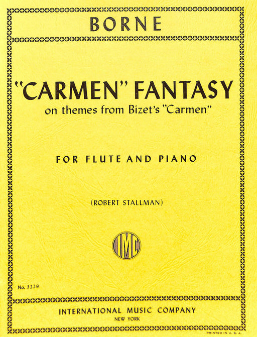 Carmen Fantasy 玻爾內 卡門幻想曲 長笛 (含鋼琴伴奏) 國際版 | 小雅音樂 Hsiaoya Music