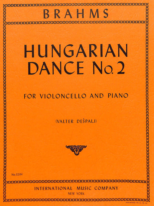 Hungarian Dance No. 2 布拉姆斯 匈牙利舞曲 大提琴 (含鋼琴伴奏) 國際版 | 小雅音樂 Hsiaoya Music