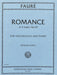 Romance In A Major, Opus 69 - Cello/Piano 佛瑞 浪漫曲 大調作品大提琴鋼琴 大提琴 (含鋼琴伴奏) 國際版 | 小雅音樂 Hsiaoya Music