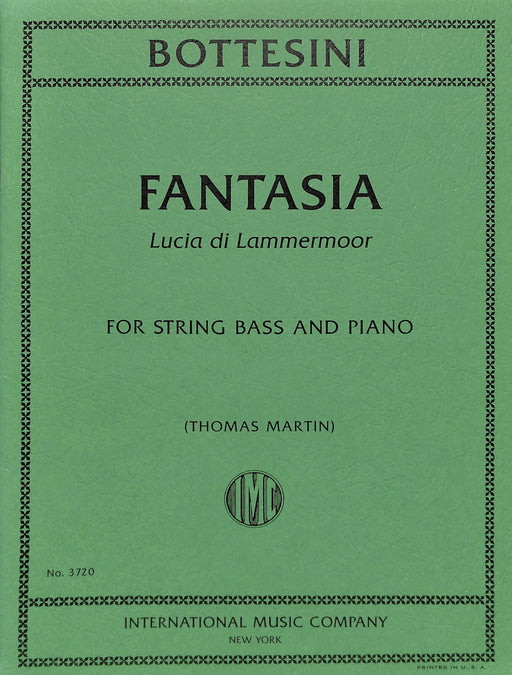 Fantasy Lucia di Lammermoor 幻想曲拉梅默的露琪亞 低音大提琴 (含鋼琴伴奏) 國際版 | 小雅音樂 Hsiaoya Music
