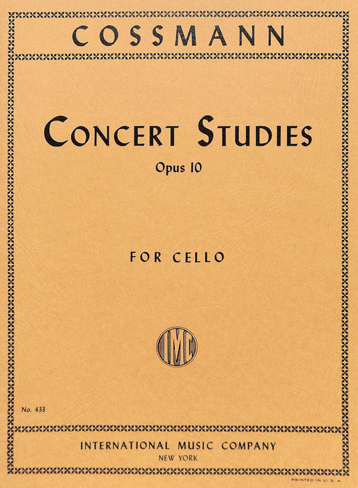 Concert Studies, Opus 10 音樂會練習曲 大提琴獨奏 國際版 | 小雅音樂 Hsiaoya Music