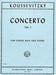 Concerto, Opus 3 (solo tuning) 協奏曲作品 低音大提琴 (含鋼琴伴奏) 國際版 | 小雅音樂 Hsiaoya Music
