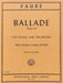 Ballade for Piano & Orchestra, Opus 19 佛瑞 敘事曲鋼琴管弦樂團作品 雙鋼琴 國際版 | 小雅音樂 Hsiaoya Music