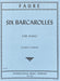 Six Barcarolles. Complete 佛瑞 船歌 鋼琴獨奏 國際版 | 小雅音樂 Hsiaoya Music