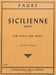 Sicilienne, Opus 78 佛瑞 作品 中提琴 (含鋼琴伴奏) 國際版 | 小雅音樂 Hsiaoya Music