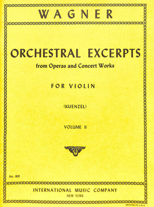 Volume II 華格納理查 小提琴獨奏 國際版 | 小雅音樂 Hsiaoya Music