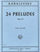 24 Preludes, Opus 38 前奏曲作品 鋼琴獨奏 國際版 | 小雅音樂 Hsiaoya Music