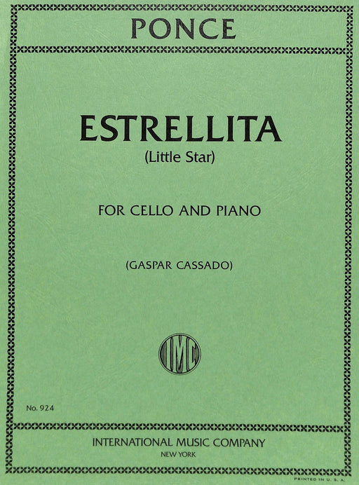 Estrellita 小星星 大提琴 (含鋼琴伴奏) 國際版 | 小雅音樂 Hsiaoya Music