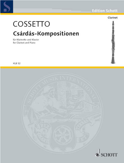 Csárdás-Compositions 把位 豎笛 1把以上加鋼琴 朔特版 | 小雅音樂 Hsiaoya Music