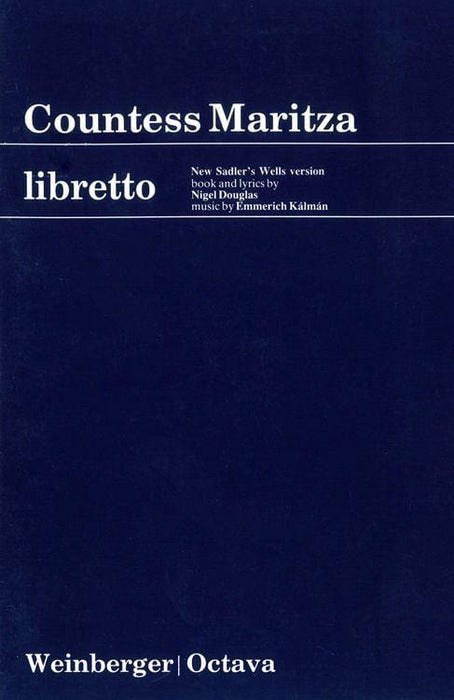 Countess Maritza (Libretto) | 小雅音樂 Hsiaoya Music