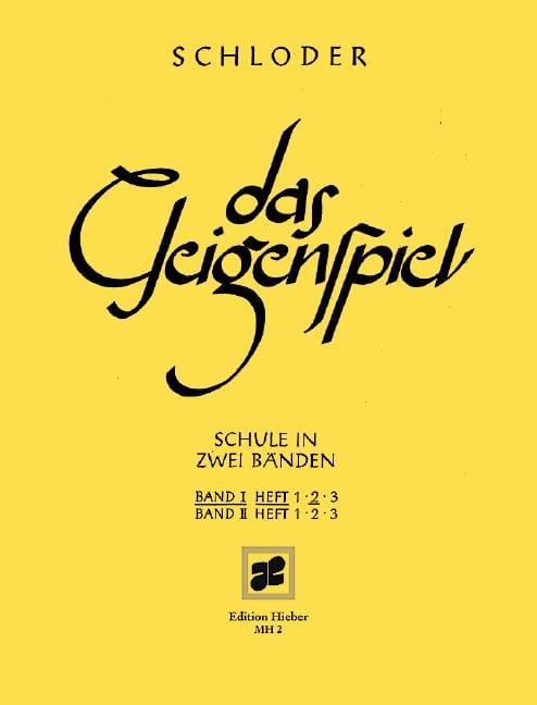 Das Geigenspiel Band I/2 Schule in zwei Bänden 小提琴教材 | 小雅音樂 Hsiaoya Music