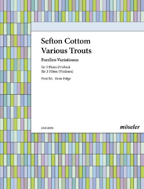 Various Trouts 1. Folge Variationen über ein Thema von Franz Schubert 變奏曲 小提琴 3把以上 | 小雅音樂 Hsiaoya Music