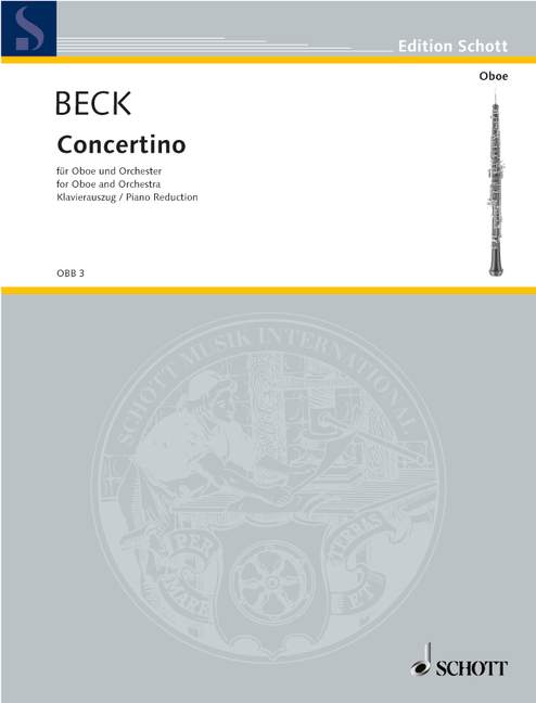 Concertino 貝克．康拉德 小協奏曲 雙簧管加鋼琴 朔特版 | 小雅音樂 Hsiaoya Music