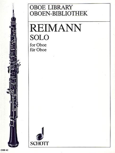 Solo for Oboe 萊曼 雙簧管 雙簧管獨奏 朔特版 | 小雅音樂 Hsiaoya Music