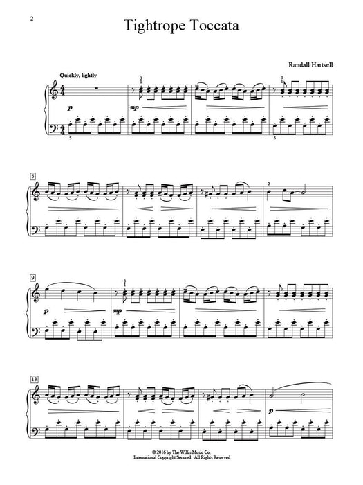 Tightrope Toccata Early Intermediate Level 觸技曲 | 小雅音樂 Hsiaoya Music