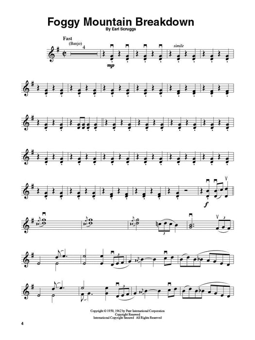 Bluegrass Violin Play-Along Volume 1 小提琴 | 小雅音樂 Hsiaoya Music