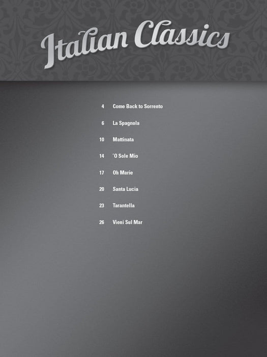 Italian Classics Mandolin Play-Along Volume 7 曼陀林琴 | 小雅音樂 Hsiaoya Music