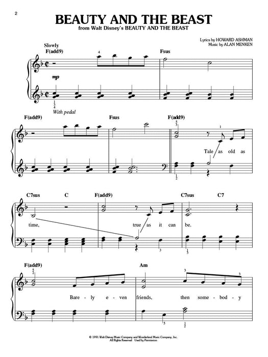 Disney's Best Easy Piano Play-Along Volume 15 鋼琴 | 小雅音樂 Hsiaoya Music