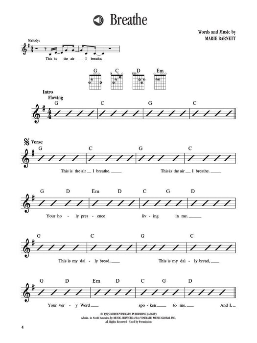 Guitar Worship Songbook, Book 1 Strum & Sing Your Favorite Praise & Worship Songs 吉他 | 小雅音樂 Hsiaoya Music